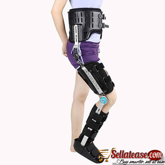 Knee Ankle Foot Orthosis Brace Fixed Thigh Knee Joint Ankle