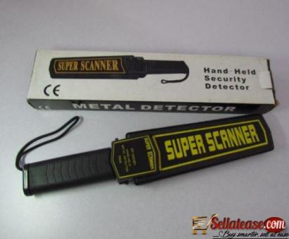 Hand Held Metal Detector Wand For Private Buildings Airports Bus Station BY HIPHEN SOLUTIONS