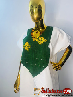 The Adufe dashiki dress