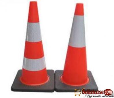 Traffic Orange Color Cone BY HIPHEN SOLUTIONS