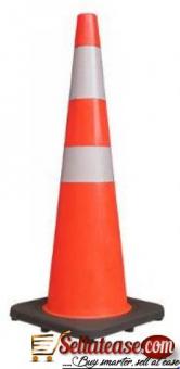Rubber Base Plastic Traffic Cone BY HIPHEN SOLUTIONS