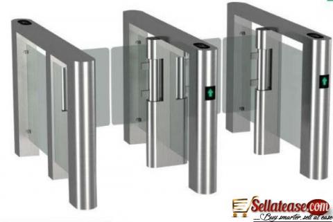 Swing Barrier Gate, Access Control Fastlane Turnstile BY HIPHEN SOLUTIONS