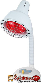 Plastic Infrared Heat Lamp - Soothing Heat for Colds and Muscle