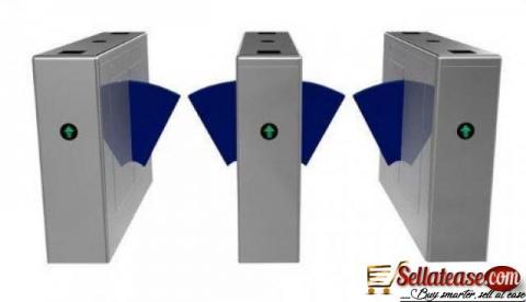 Flap Barrier Gate Waist High Turnstile BY HIPHEN SOLUTIONS