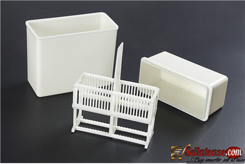 Pathology Plastic Slide Staining Jar and Rack