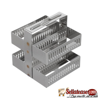Medical Lab Glass Microscope Slide Staining Rack