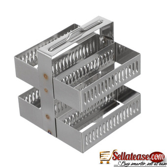Laboratory Glass Microscope Slide Staining Rack