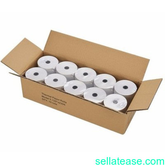 80mm Point of Sale System Thermal Printer Paper - Pack of 10 Rolls