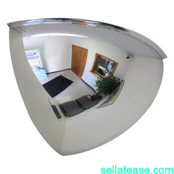 Domes & Mirrors - ONV-90-18 Quarter Dome Mirror - 18" Diameter