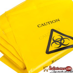 Yellow Biohazard Hospital Waste Garbage Bag
