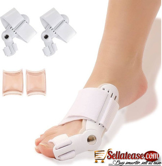 Bunion Corrector and Relief Toe Straightener - White