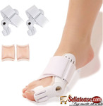 Bunion Corrector and Relief Toe Straightener - White