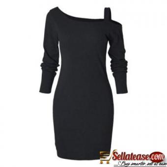 Long Sleeve Slim Knit Dress for sale in Nigeria