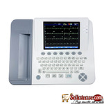Lightweight 12 Channel 5.7 inch Color Touch Screen with Alphabet Keyboard ECG Machine