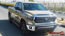 Brand new 2020 Toyota Tundra with double cabin for sale in Nigeria