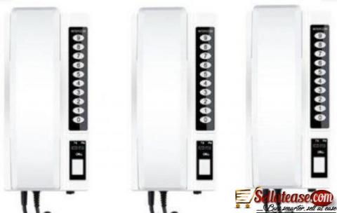 3pcs Wireless Intercom System 433mhz Secure Interphone Handsets BY HIPHEN SOLUTIONS