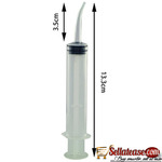 Medical Elbow Syringe Silicone Impression Syringe
