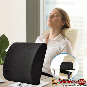 Foam Waist Cushion Pad Office Car Backrest