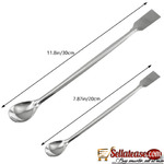 Spatula Stainless Steel Ophthalmic Hook, for Laboratory,