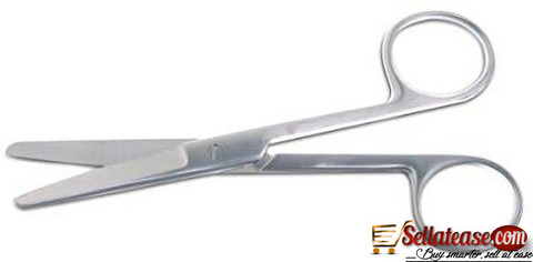 Surgical Straight Blunt Suture Scissors