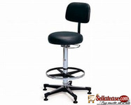 HIGH QUALITY LAB STOOL WITH BACK REST