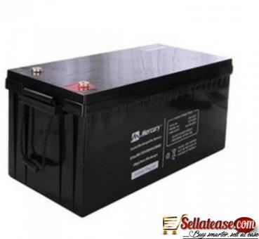 mercury 200ah/12v inverter battery