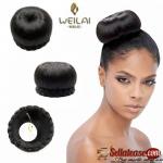 Bridal hair buns