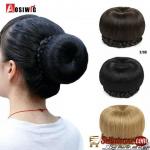 Bridal hair buns