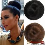 Bridal hair buns