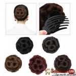 Bridal hair buns