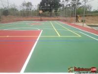 Construction of Basketball court