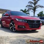 Tokunbo 2019 Honda Accord 2019 with button gear for sale in Nigeria