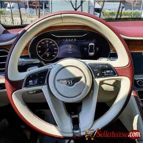 dashboard of a Bentley Flying Spur in Nigeria and the price