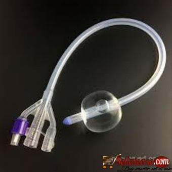 100% SILICONE FOLEY CATHETER SIZE 16 BY SCANTRIK MEDICAL SUPPLIES