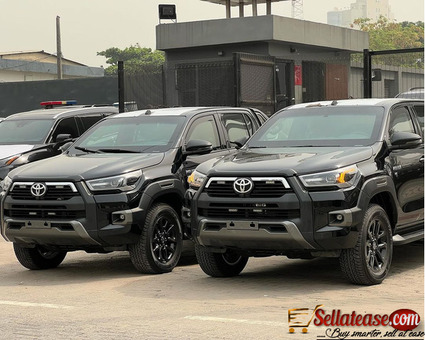 Brand new 2023 bulletproof Toyota Hilux Adventure V6 for sale in Nigeria