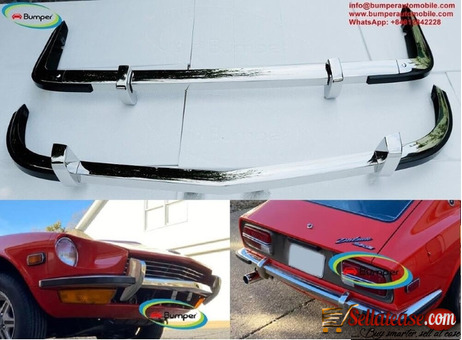 Datsun 240Z 260Z 280Z (1969-1978) bumpers with rubber and overrides
