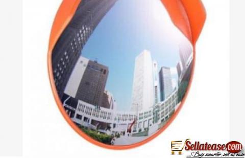80cm Outdoor Road Traffic Convex PC Mirror Safety & Security By Hiphen