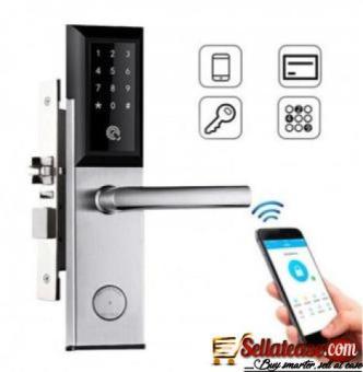 ALPHAR F4 Mobile APP +ipher) manual key smart door Lock BY