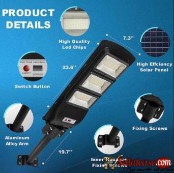 ALPHA 300W SOLAR STREET LIGHT BY HIPHEN SOLUTIONS