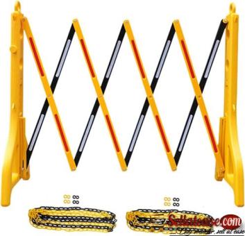 Expandable Plastic Barricade Fence by HIPHEN SOLUTIONS