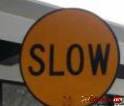 Traffic Slow Sign BY HIPHEN SOLUTIONS