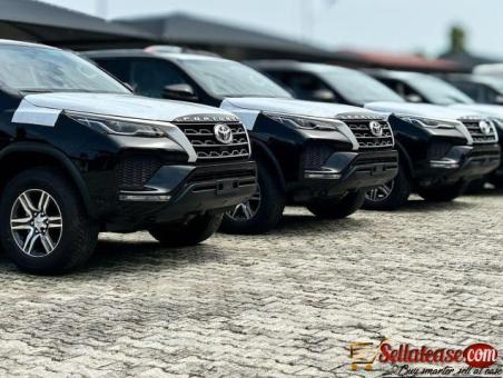 Brand new 2024 Toyota Fortuner V4 for sale in Nigeria
