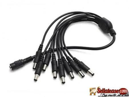 8-Way CCTV Power Splitter Cable BY HIPHEN SOLUTIONS