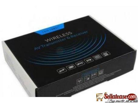 Sonic 2.4G Wireless AV Sender Transmitter & Receiver 150M, Silver by hiphen