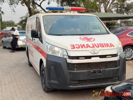 Brand new 2025 Toyota Hiace Ambulance for sale in Nigeria