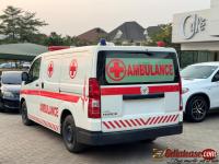 Brand new 2025 Toyota Hiace Ambulance for sale in Nigeria