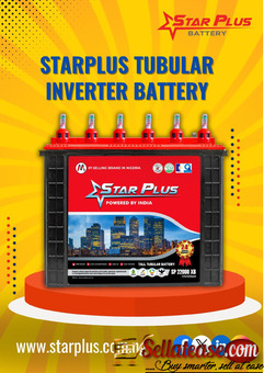 Starplus High-Performance Tubular Inverter Batteries for Long Backup