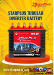 Starplus High-Performance Tubular Inverter Batteries for Long Backup