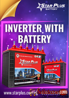 Starplus Inverter with Battery for Uninterrupted Electricity Supply