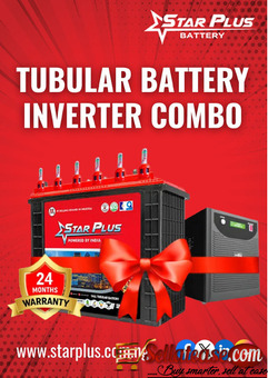 Starplus Tubular Battery Inverter Combo – Power You Can Trust
